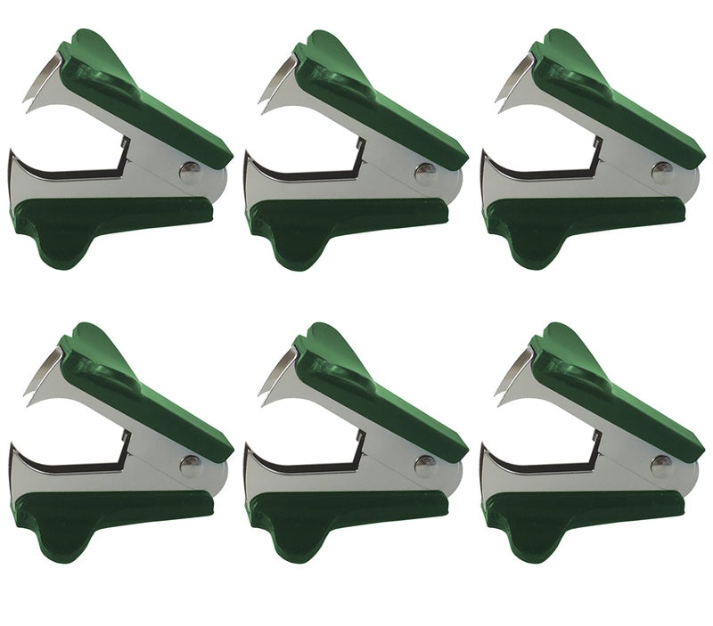 Clipco Staple Remover (6-Pack) (Dark Green) - Image 1